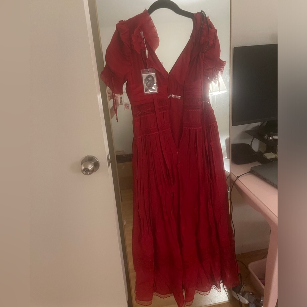 Self Portrait red dress - New with tag